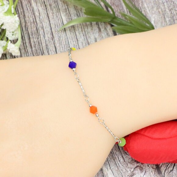 "Trendy Handmade Bracelet – A Stylish Gift for Women & Girls, MAR091845 - Picture 7 of 10